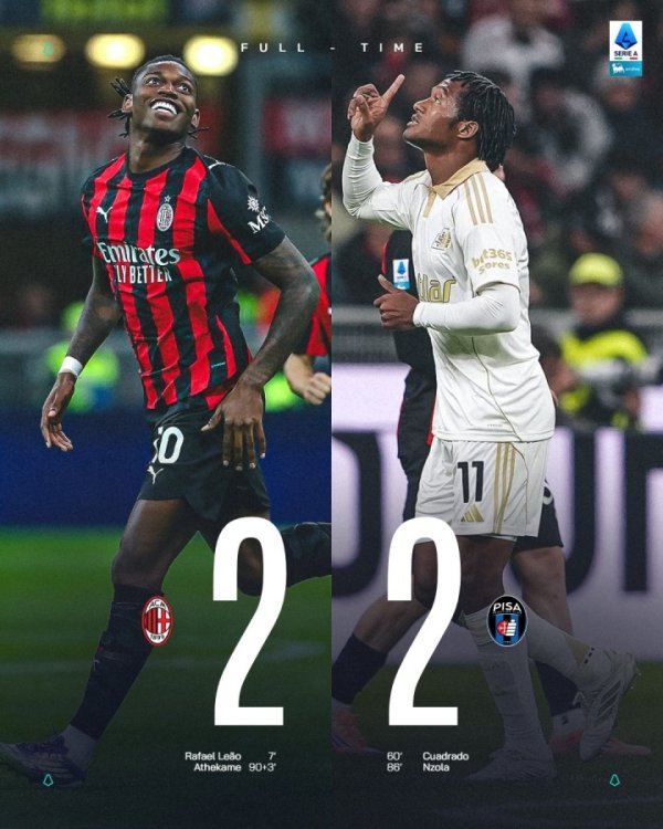 强敌连连！米兰近3轮1胜2平，立时客战“真假”蓝黑+主战罗马双雄