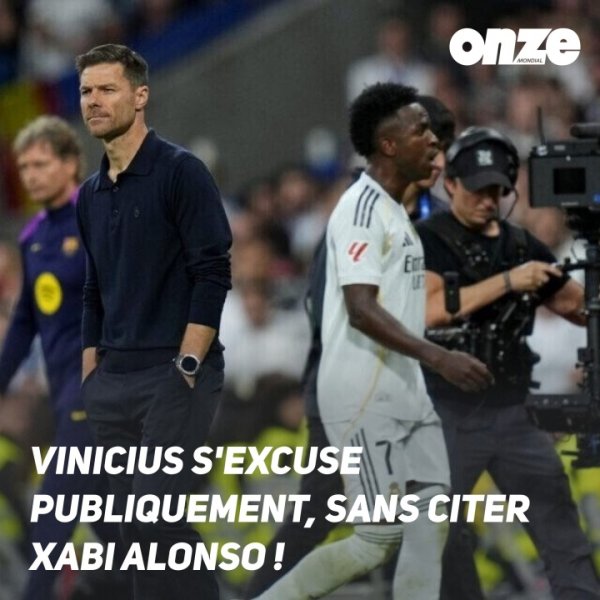 记者：维尼修斯今早向阐扬说念歉了，但他社媒没提阿隆索亦然特意的