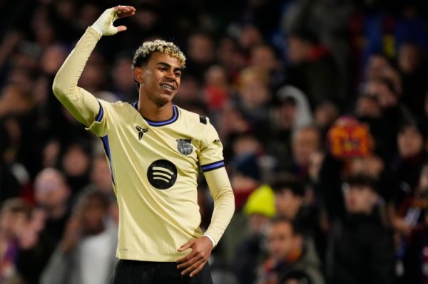 遥遥非凡！亚马尔本赛季西甲告捷过东谈主60次，比第二名姆巴佩多21次